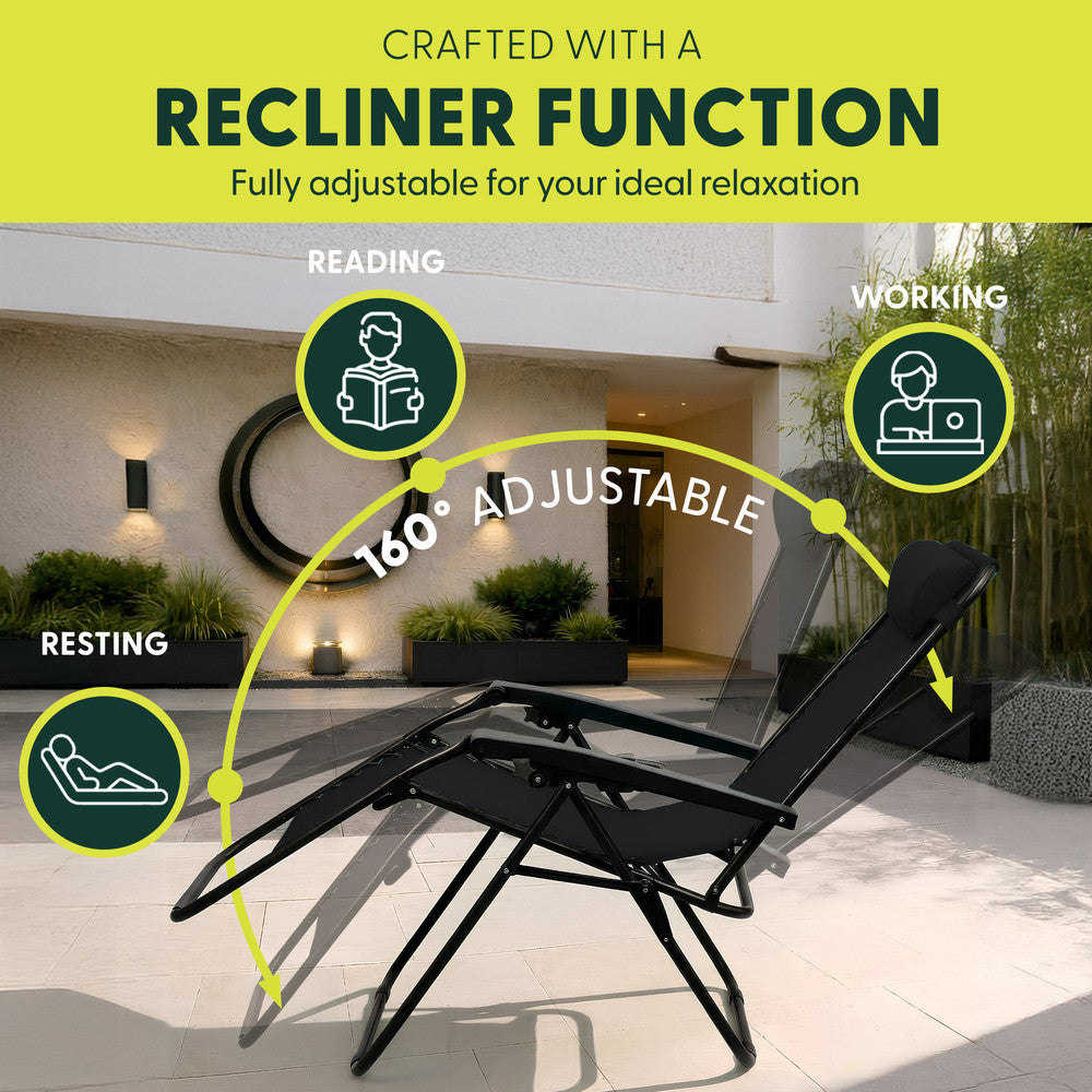 Zero Gravity Chairs Set of 2