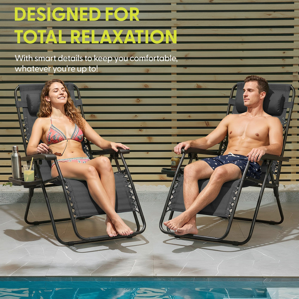 Zero Gravity Chairs Set of 2